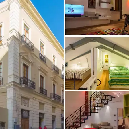 Loft Angioy, Center With Private Car Park Appartamento
